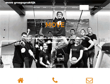 Tablet Screenshot of makeamove.be